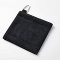 Golf Ball Cleaner Towel – Microfibre Wipe Cloth with Bag Clip