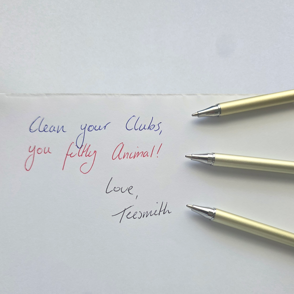 The Desk Set — Mini Golf Pens & Putting Green