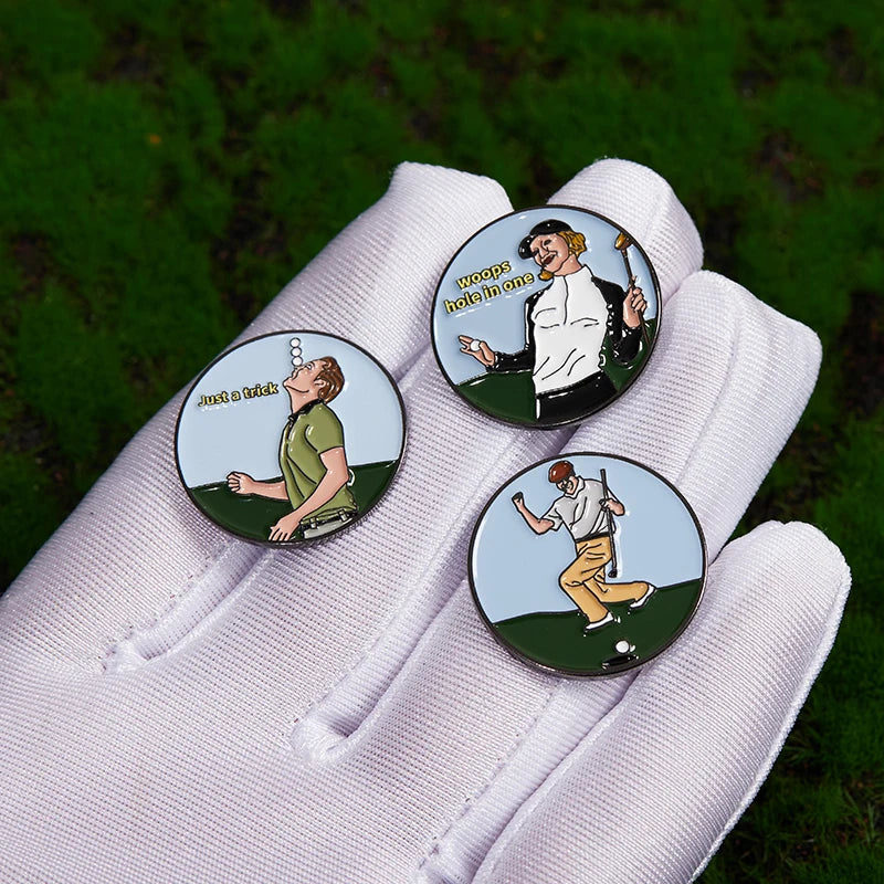 Magnetic Golf Ball Markers — Never Fumble on the Green Again