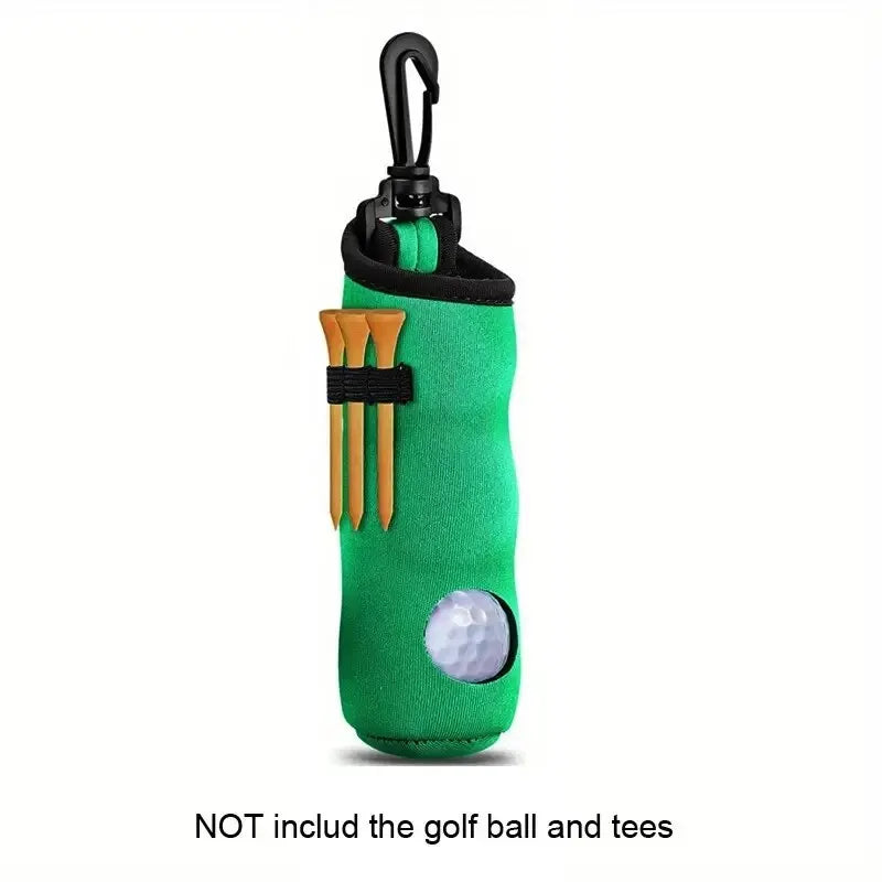 Golf Ball & Tee Pouch — Clip It, Carry It, Stop Digging in Your Pockets