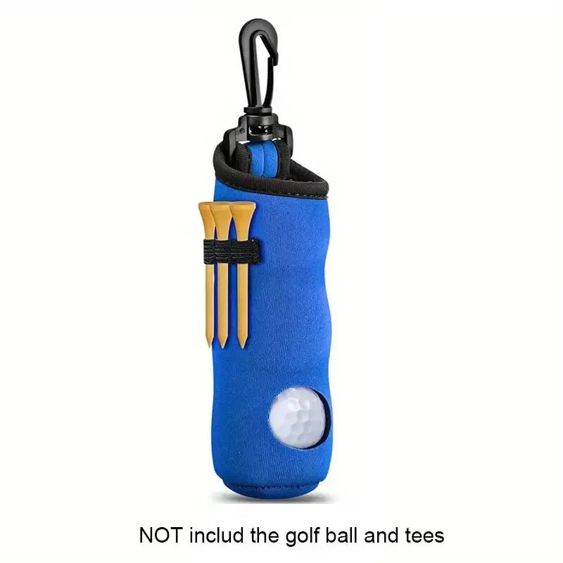 Golf Ball & Tee Pouch — Clip It, Carry It, Stop Digging in Your Pockets