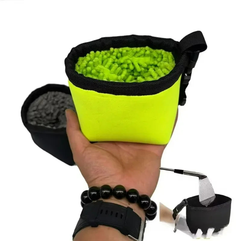 Golf Club Cleaning Bag — Clip On, Clean Up