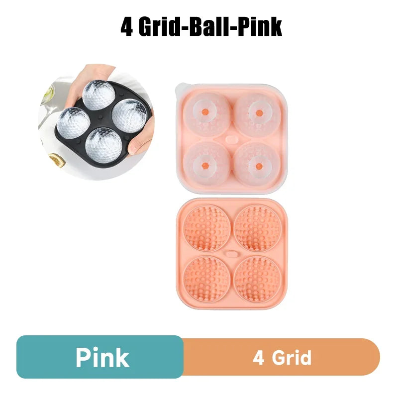 Golf Ball Ice Mould — Whisky-Ready Ice Spheres for the 19th Hole