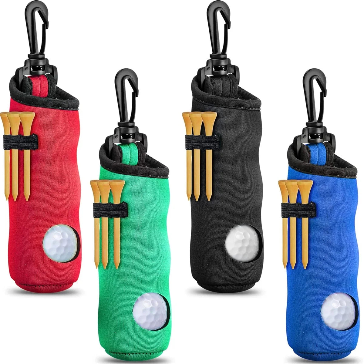 Golf Ball & Tee Pouch — Clip It, Carry It, Stop Digging in Your Pockets