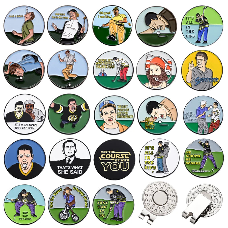 Magnetic Golf Ball Markers — Never Fumble on the Green Again