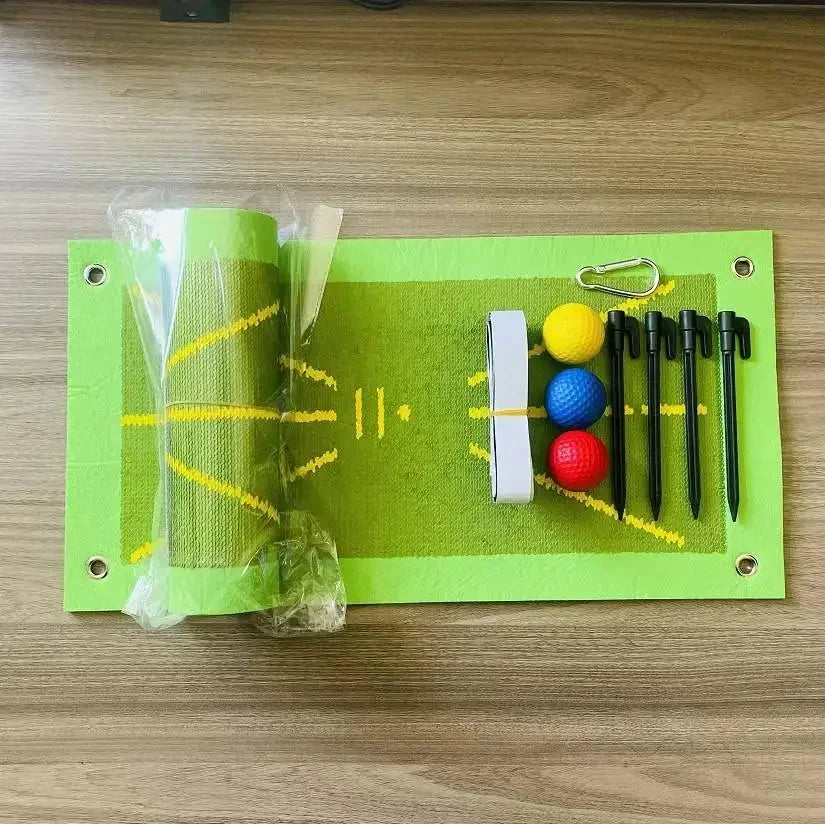 Golf Swing Path Mat — See Your Swing, Fix Your Shot