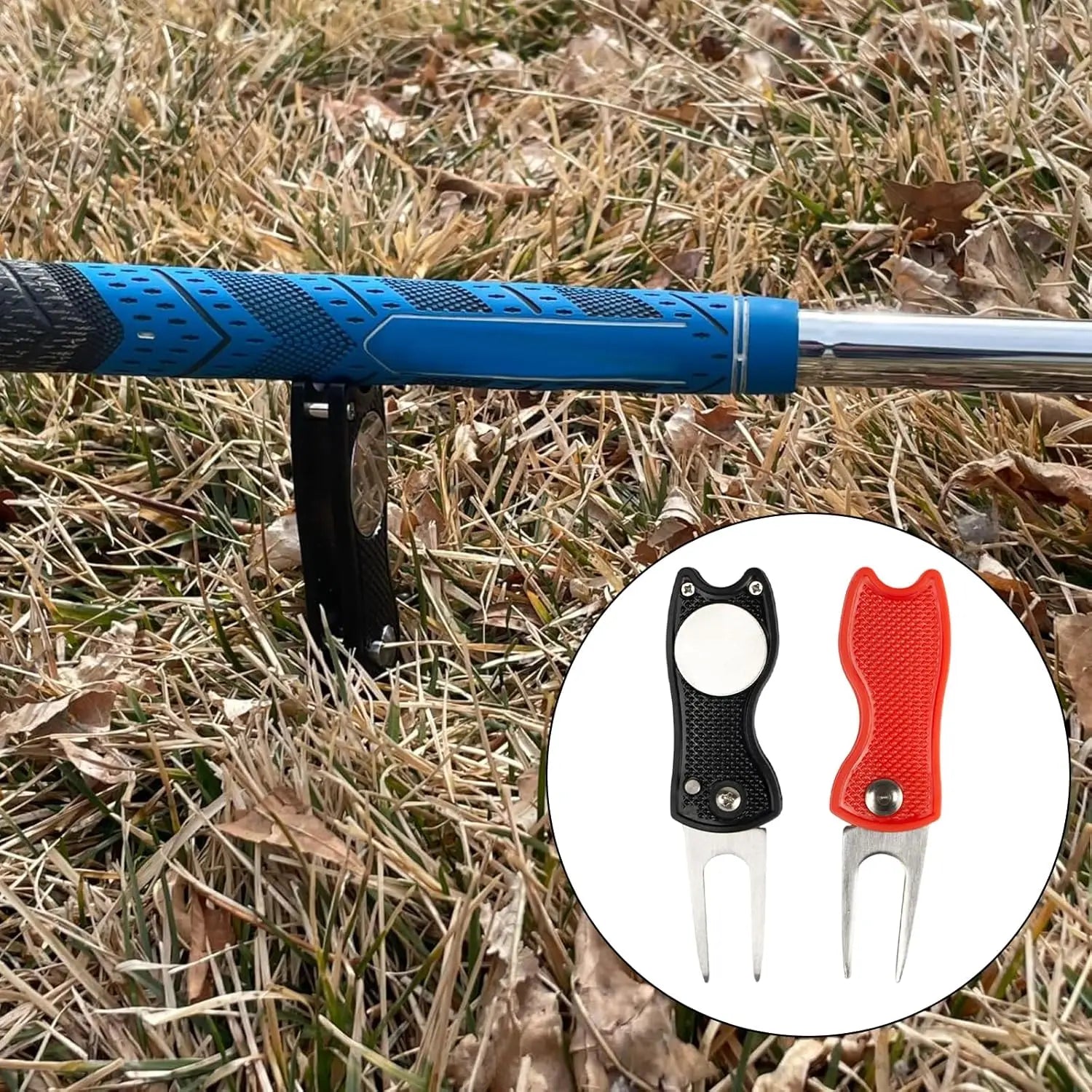 Divot Tool + Magnetic Ball Marker — Course Essentials