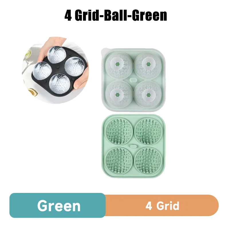 Golf Ball Ice Mould — Whisky-Ready Ice Spheres for the 19th Hole