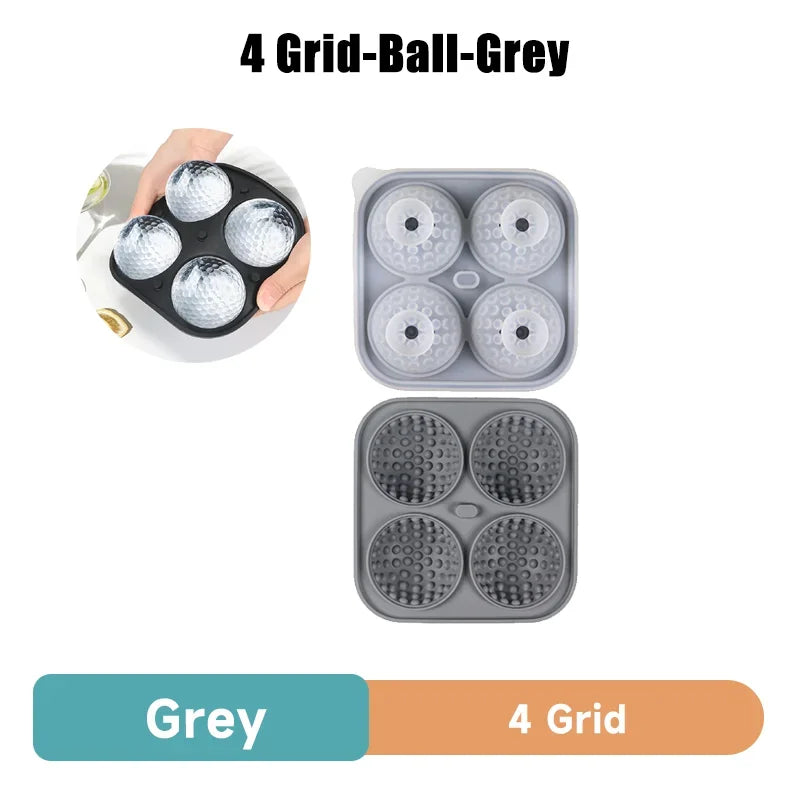 Golf Ball Ice Mould — Whisky-Ready Ice Spheres for the 19th Hole