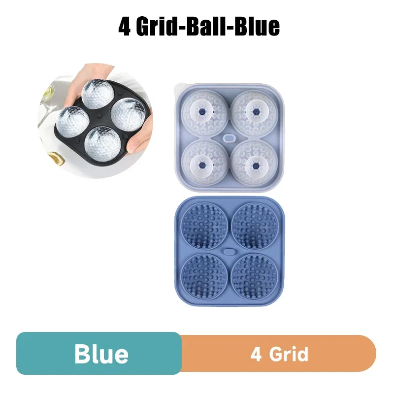 Golf Ball Ice Mould — Whisky-Ready Ice Spheres for the 19th Hole