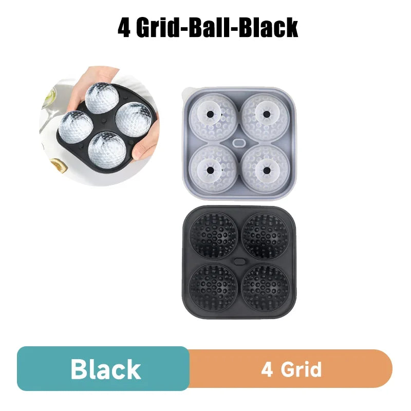 Golf Ball Ice Mould — Whisky-Ready Ice Spheres for the 19th Hole