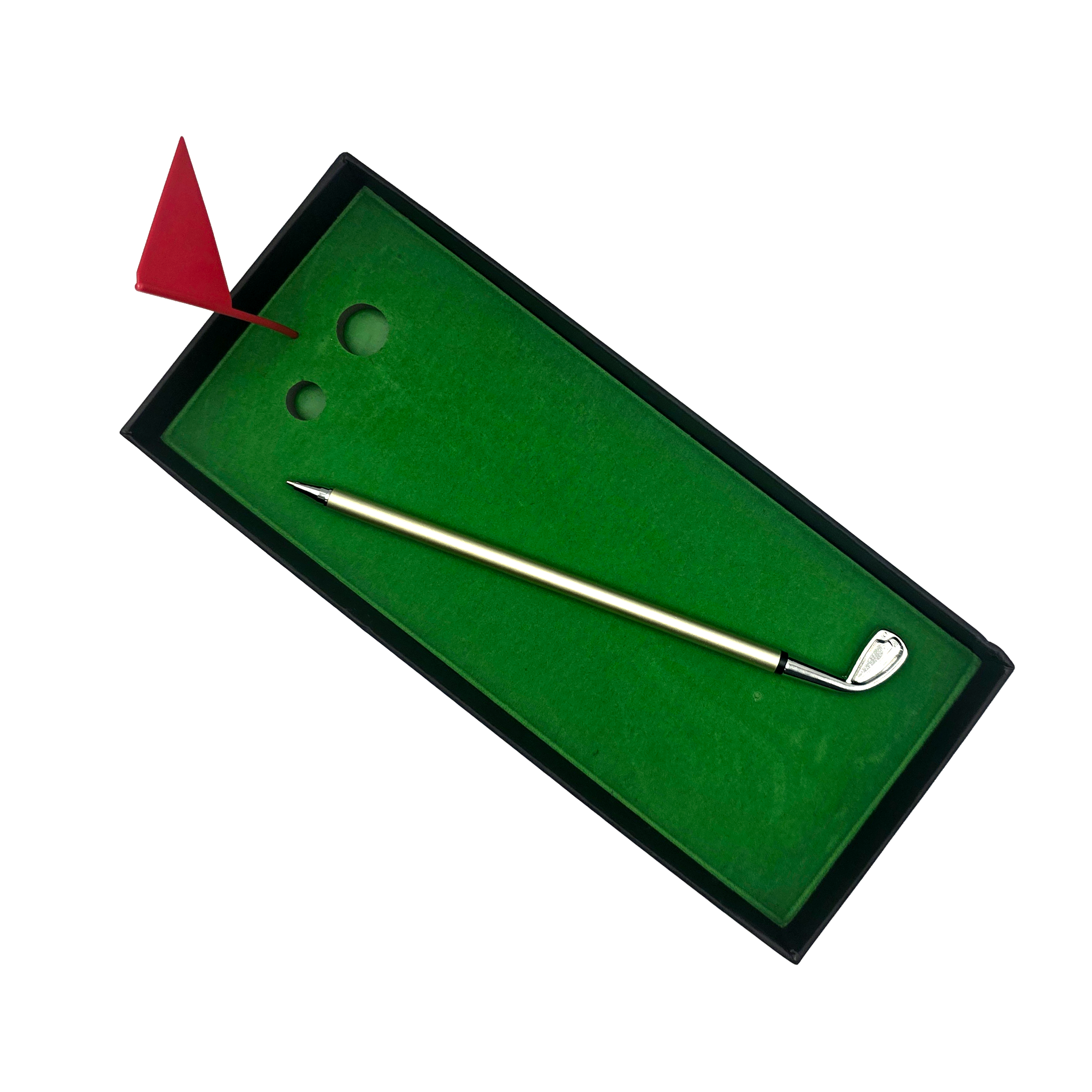 The Desk Set — Mini Golf Pens & Putting Green