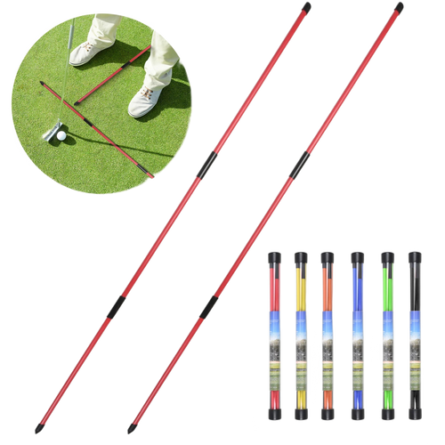 Golf Alignment Sticks — transparent background