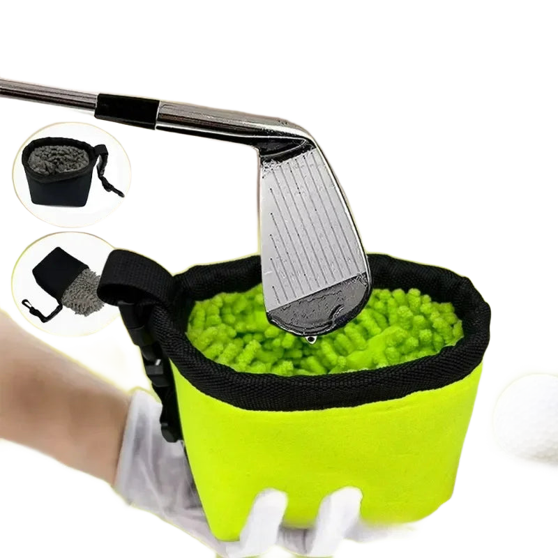 Golf Club Cleaning Bag — transparent background