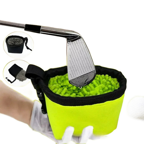 Golf Club Cleaning Bag — transparent background