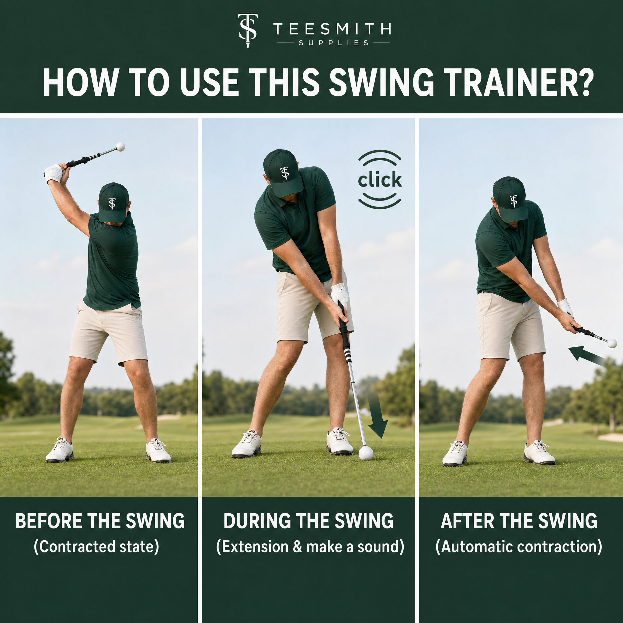 Golf Swing Trainer — Hear When Your Tempo Is Right, Every Rep